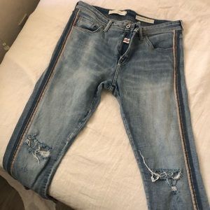 Pilcro and Letterpress boyfriend jeans